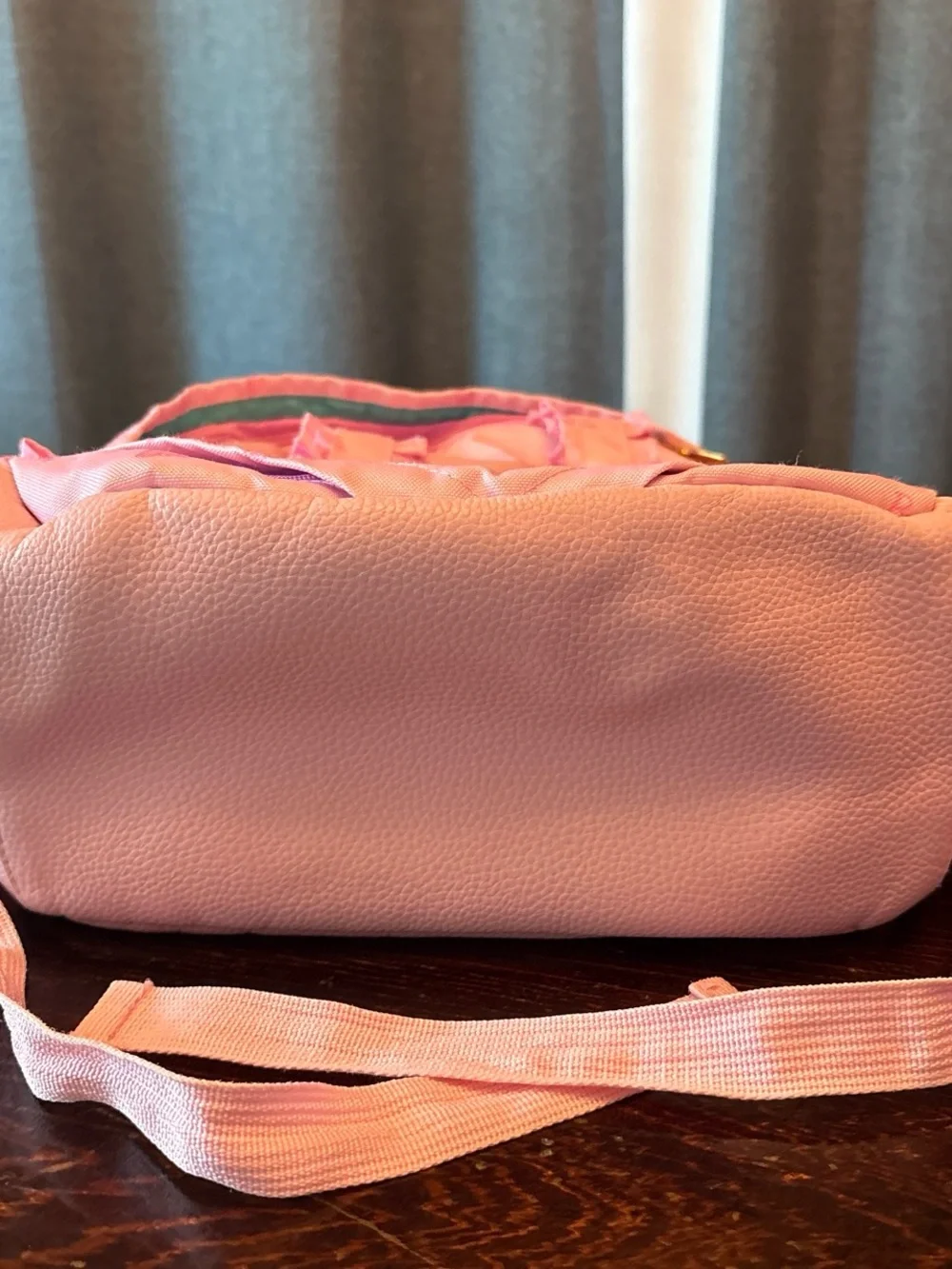 Posh Peanut Pink Barbie Logo Ruffle Kids Backpack